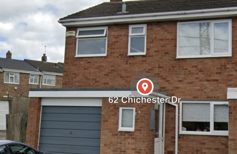 Street view of 62 Chichester Drive