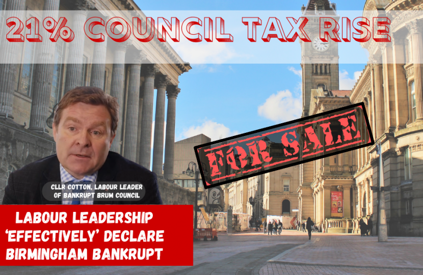 21% council tax rise from Labour